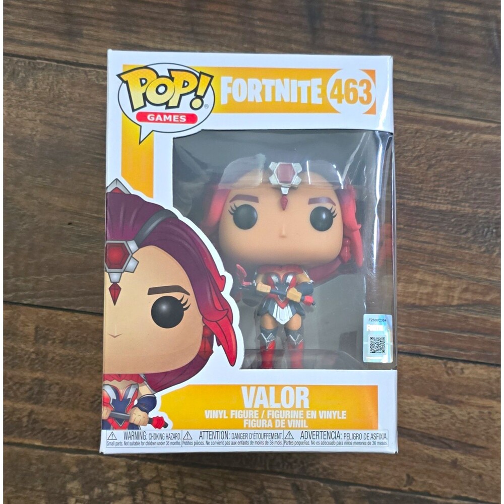 Funko Pop! Games Fortnite Valor Vinyl Figure #463 2018 Pop Games Series